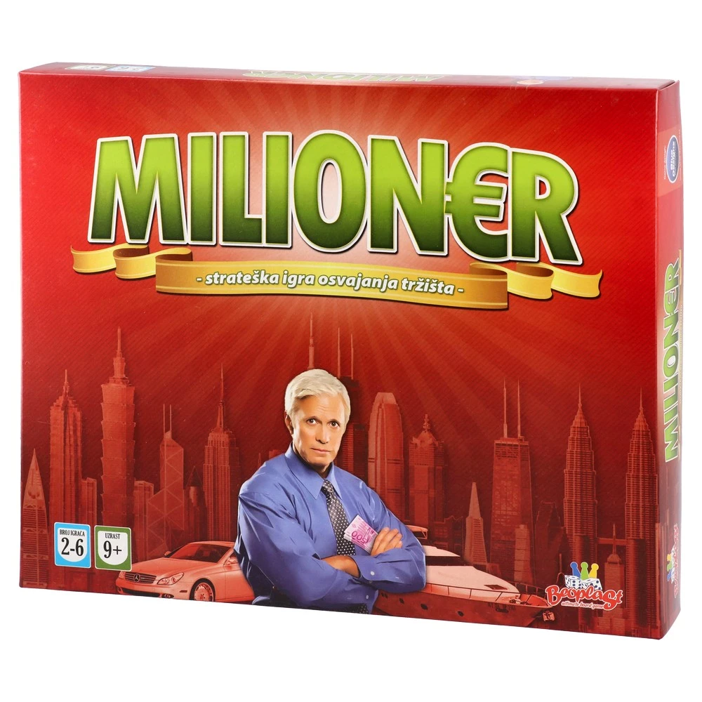 207020_001 Milioner, društvena igra, Beoplast - Image 1