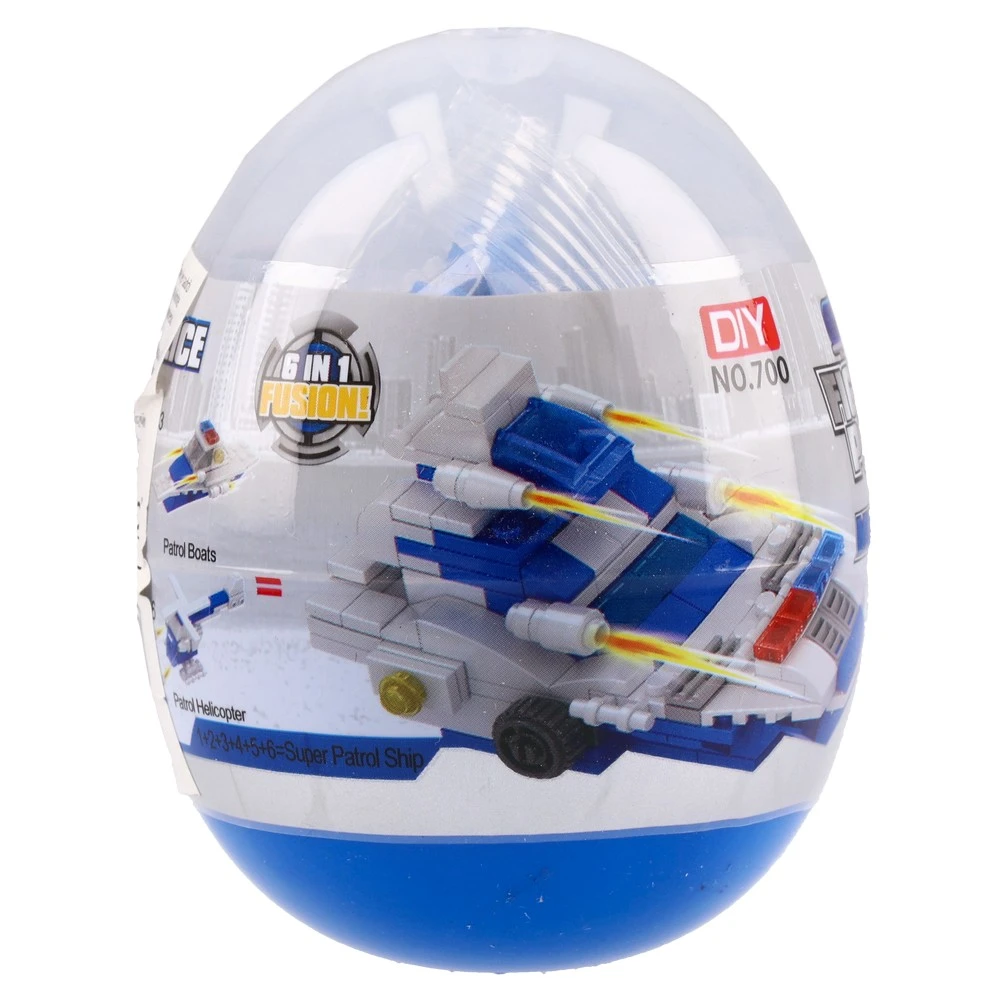 894052_001 Bambini, jaja kocke, policija, 6 u 1 - Image 1