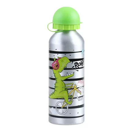 Alu Flowy, flašica za vodu, aluminijumska, dino, 500ml