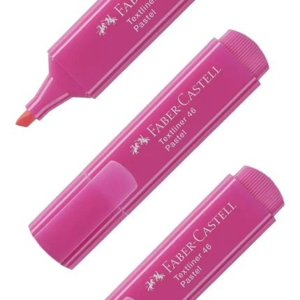 Textliner 46 Pastel, signir, roze, Faber Castell