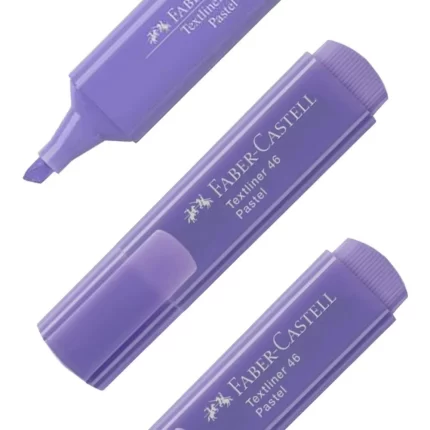 Textliner 46 Pastel, signir, ljubičasta, Faber Castell