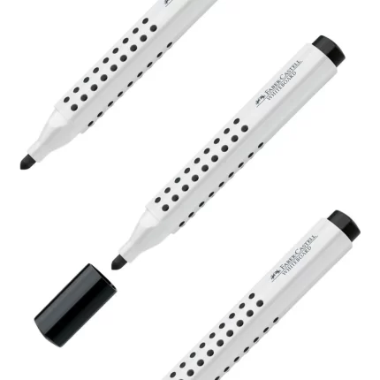 Grip, marker za bijelu tablu, punjivi, crna, Faber Castell