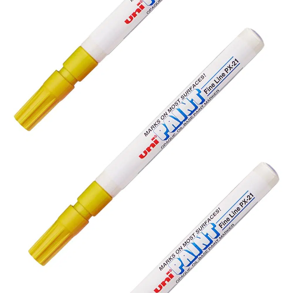 202489_001 PX-21, uljani marker, žuta, Uni-ball - Image 1