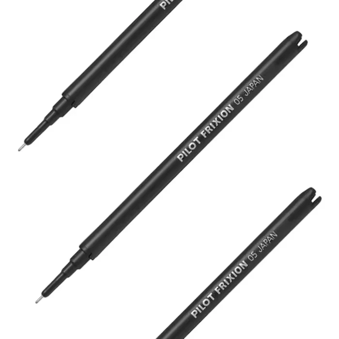 Frixion point, uložak za roler, piši briši, 0.5mm, crna, Pilot - Image 1