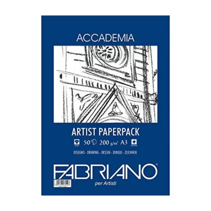 Accademia artist, blok, A3, 200gr, 50 lista, Fabriano
