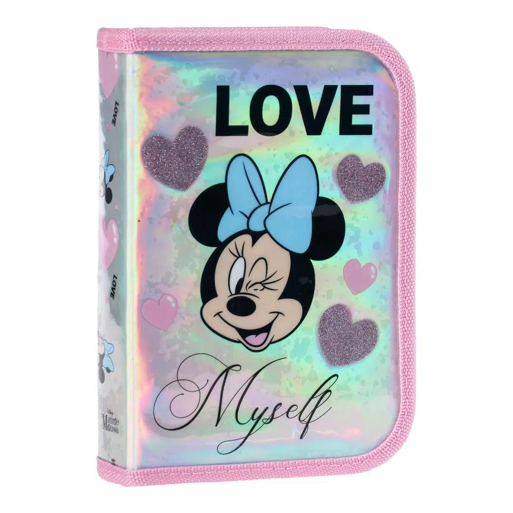 318474_001 Decker, pernica puna, 1 zip, Minnie Mouse, Love - Image 1