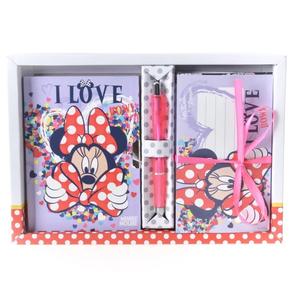 318838_001 Lettera, dnevnik sa kovertama i hemijskom olovkom, Minnie Mouse - Image 1
