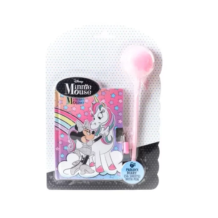 Tale, dnevnik sa ključem i hemijskom olovkom, Minnie Mouse - Image 1