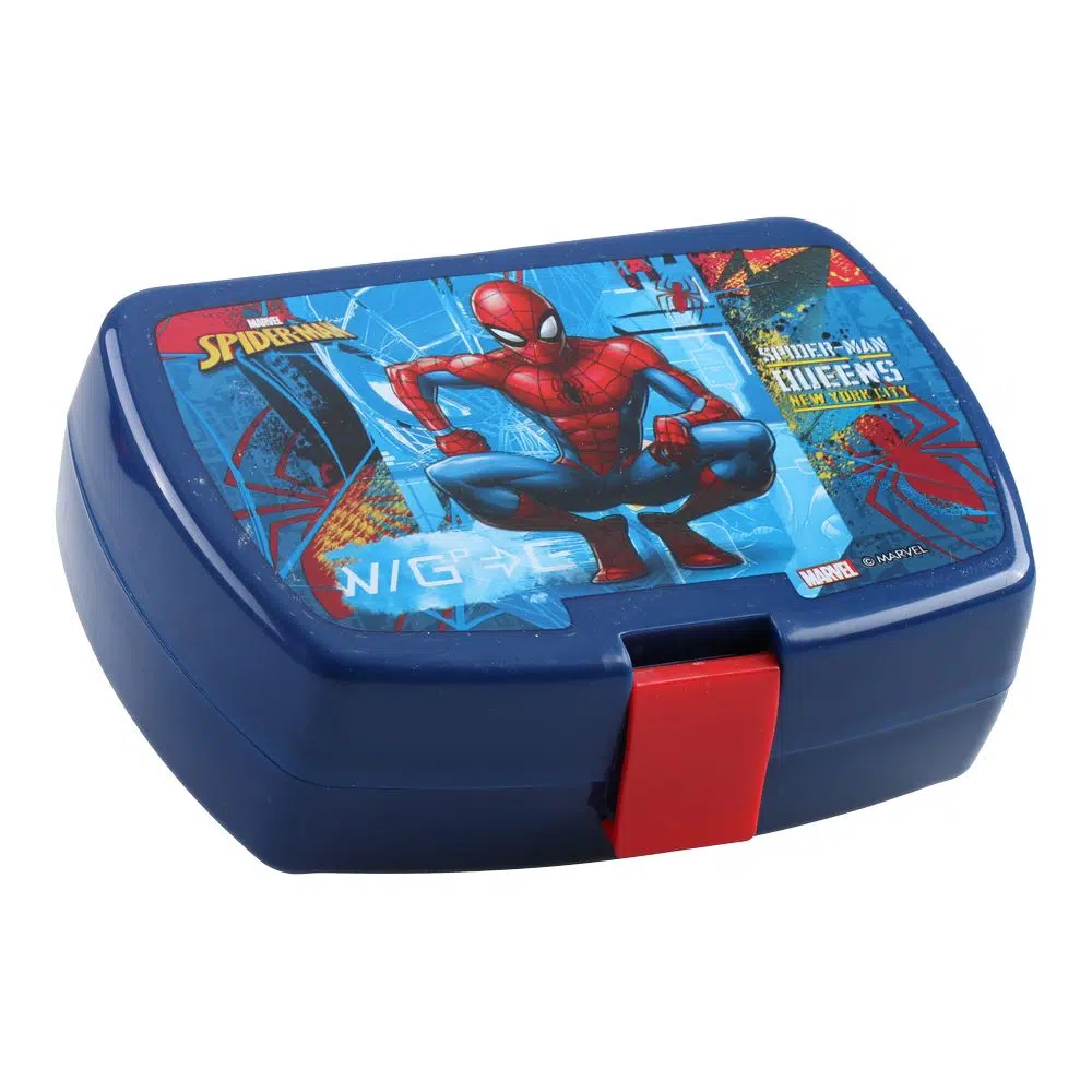 326810_001 Foody, kutija za užinu, plastična, Spider-Man, 550ml - Image 1