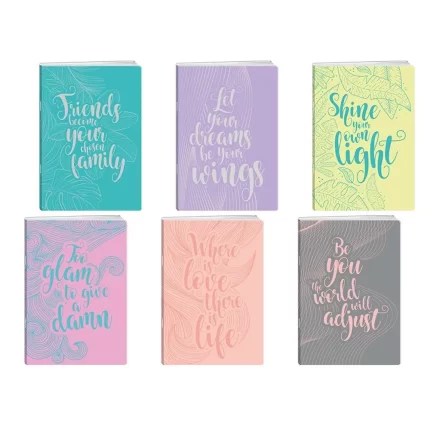 Premium 50, sveska sa UV lakom, A5, karo, 50 lista, Glam Collection