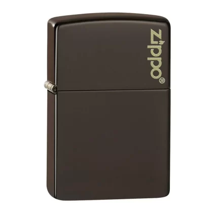 Brown Matte Logo, upaljač, Zippo