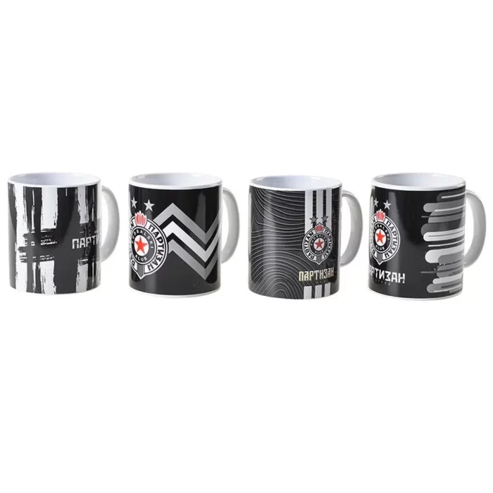 Lungy, šolja, keramička, Partizan, 350ml, miks - Image 1