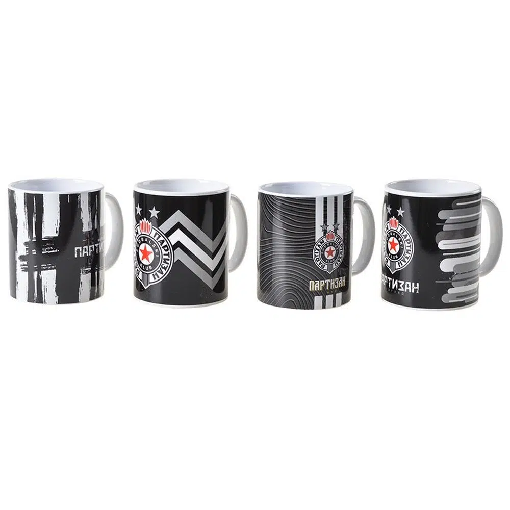 301800_001 Lungy, šolja, keramička, Partizan, 350ml, miks - Image 1