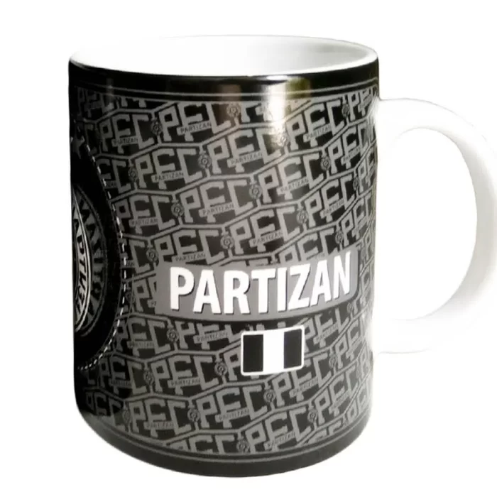 Lungy, šolja, keramička, Partizan, 350ml, miks - Image 4