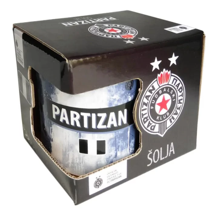 Lungy, šolja, keramička, Partizan, 350ml, miks - Image 5