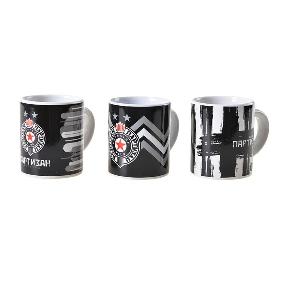 301801_001 Latte, šoljica, keramička, Partizan, 100ml, miks - Image 1