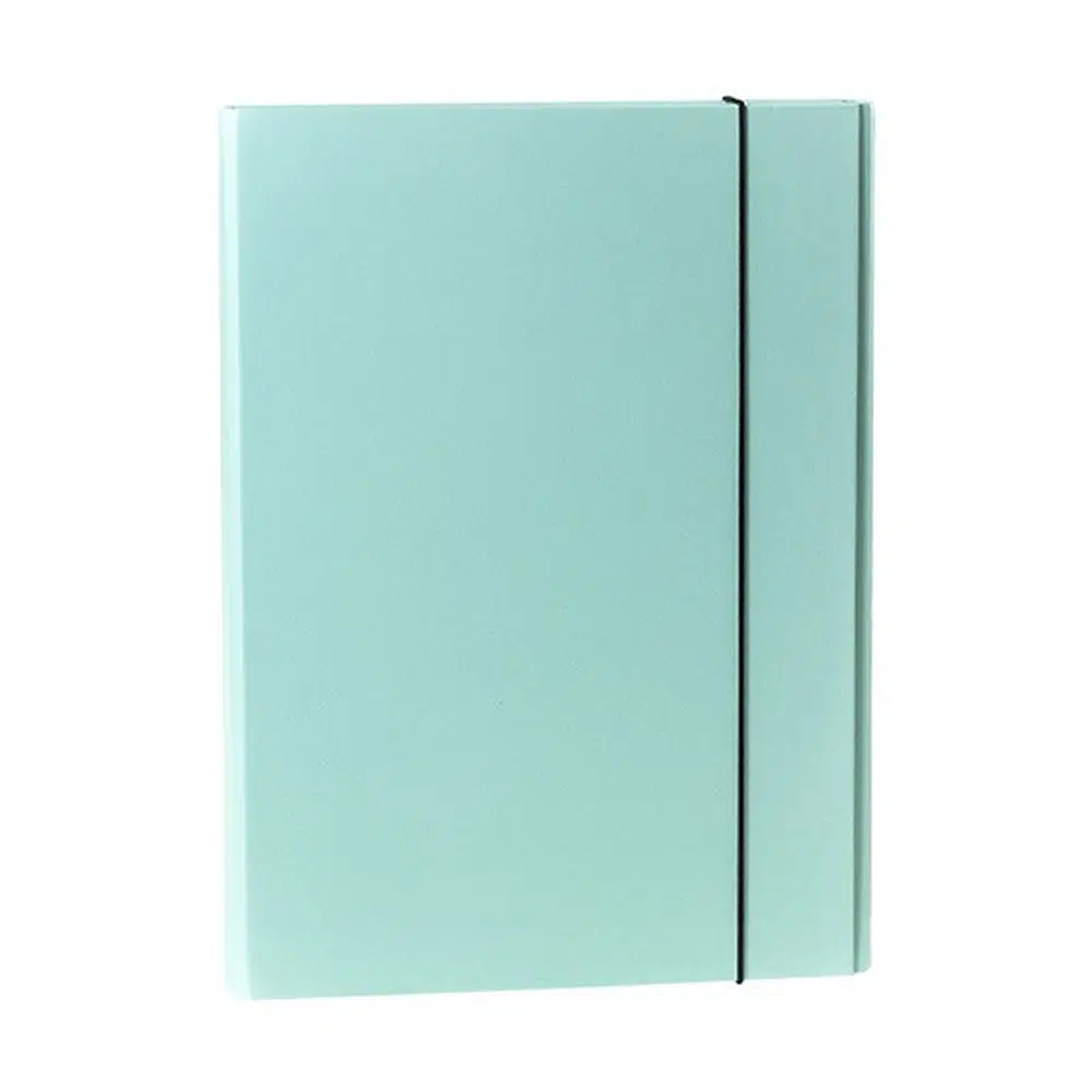 480617_001 Box, fascikla sa trakom, 40mm, A4, pastel zelena - Image 1