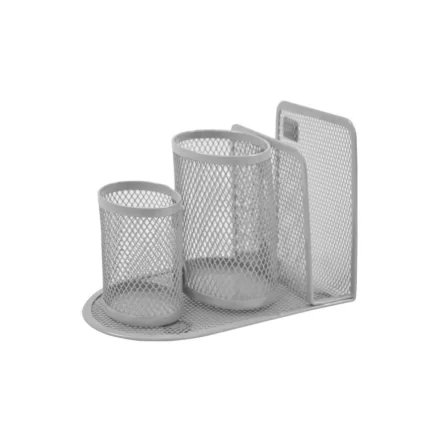 Mesh organiser, magnetni set, žičani, siva