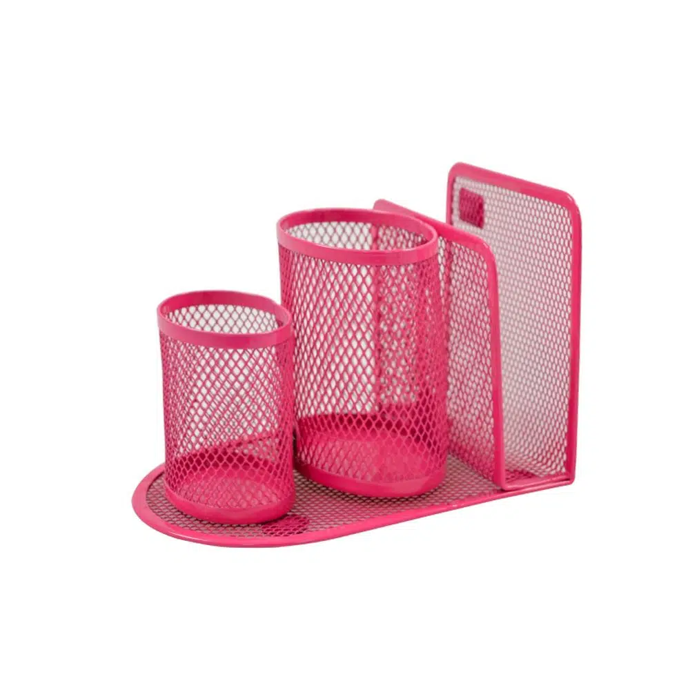482062_001 Mesh organiser, magnetni set, žičani, roze - Image 1