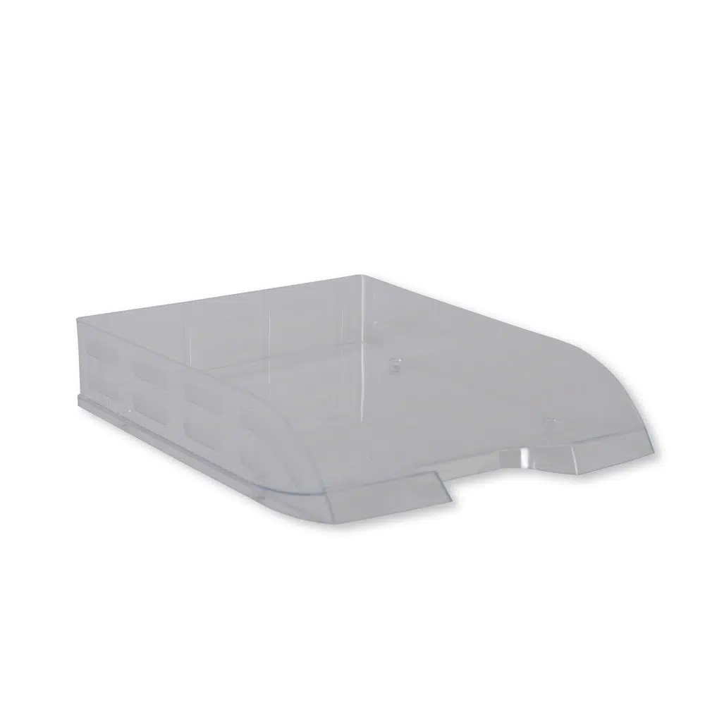484024_001 Tray, polica za dokumenta, PVC, horizontalna, providna - Image 1