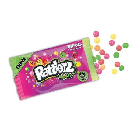 Rattlerz, kisela tvrda bombona, 40g