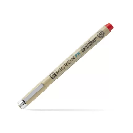 Pigma Micron PN, liner, red, 19, 0.4/0.5mm