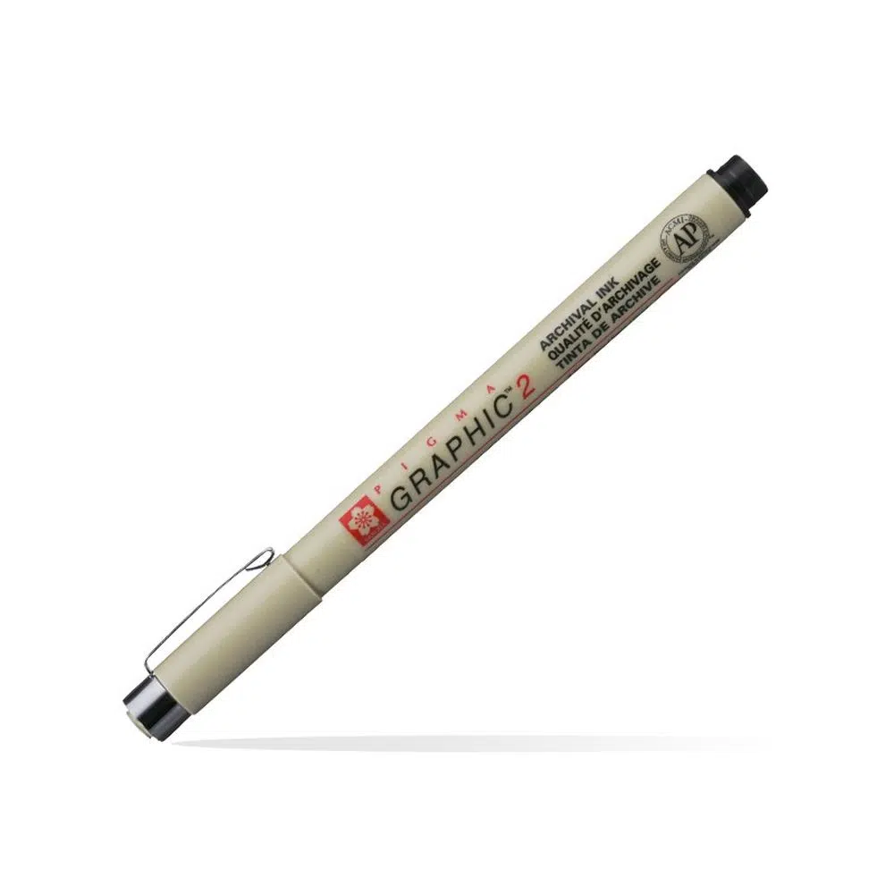 672091_001 Pigma Graphic, liner, black, 2.0mm - Image 1