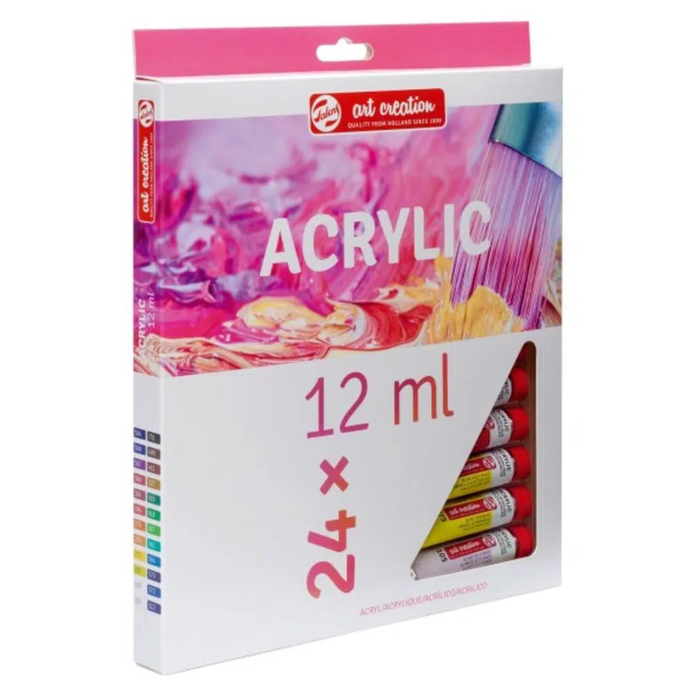 699003_001 Art Creation acrylic, akrilna boja, set 24K, 24 x 12ml - Image 1