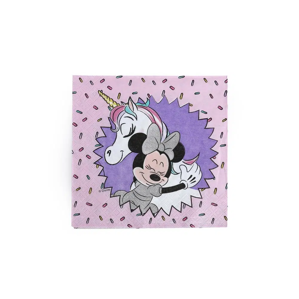 708011_001 Fiesta nappy, salveta, Minnie Mouse, 33x33cm, 20K - Image 1