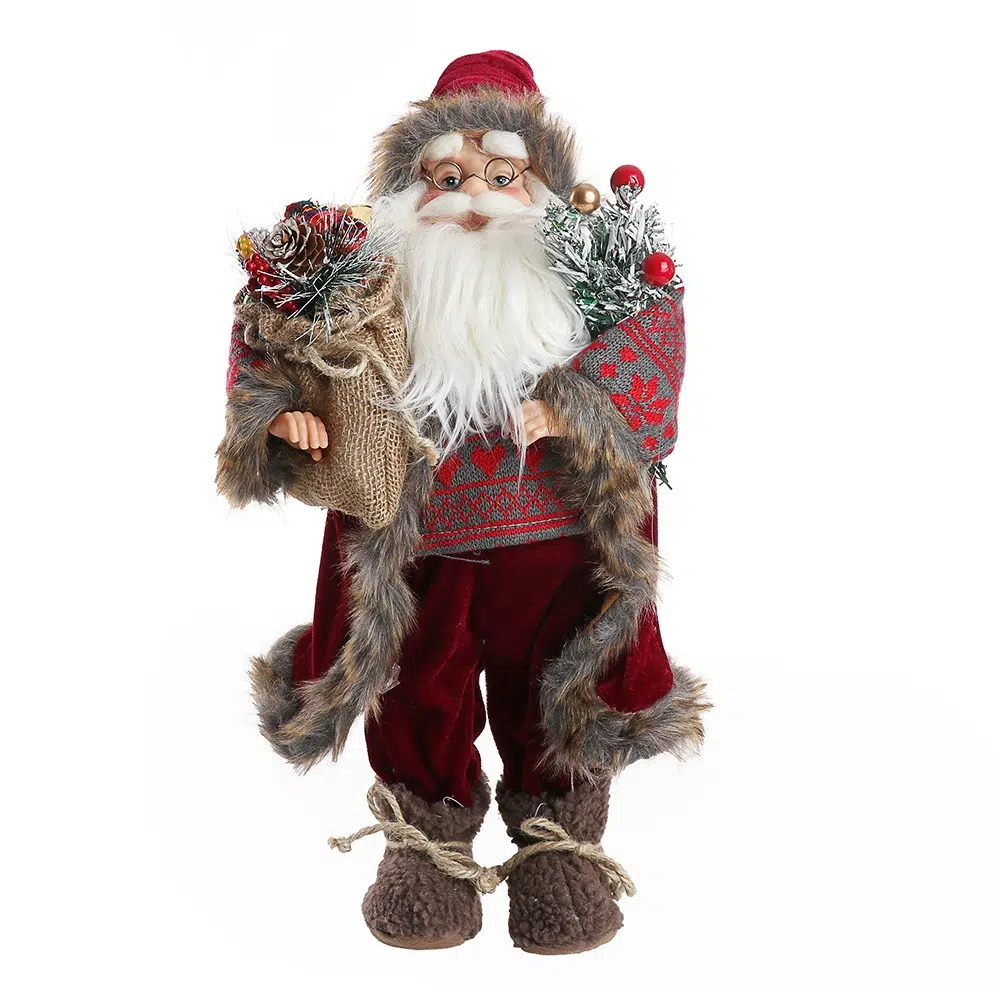 740832_001 Deco Santa, Djeda Mraz, crvena, 45cm - Image 1
