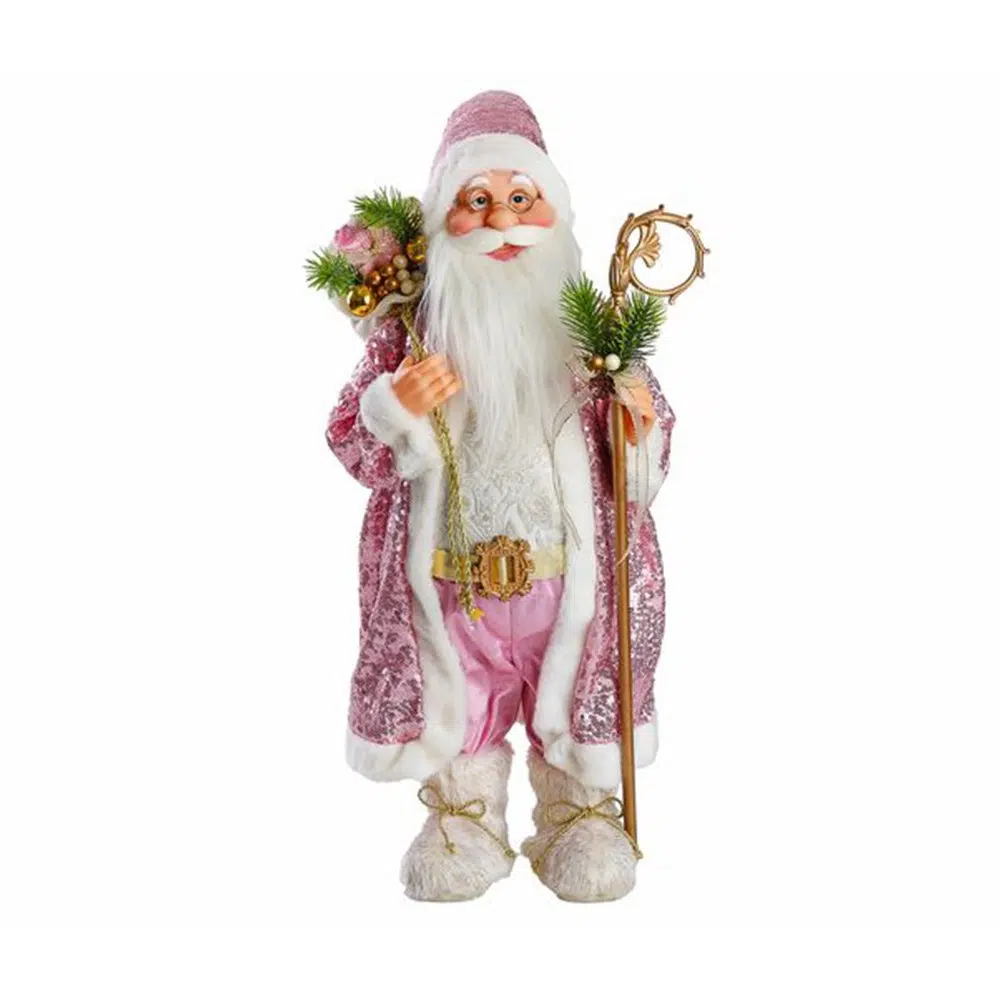 740942_001 Artur, Djeda Mraz, roze, 60cm - Image 1