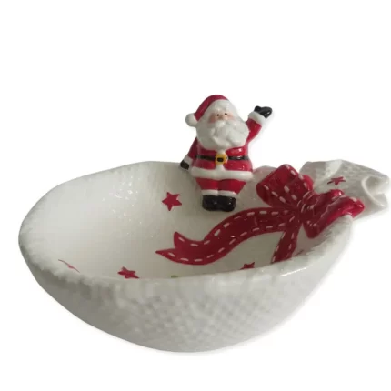 Gifty dish 10, činija, Djeda Mraz, 12.5cm