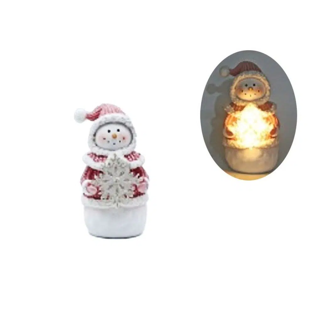 760302_001 Viggo, novogodišnja figura, keramička, Snješko Bijelić, 18cm - Image 1