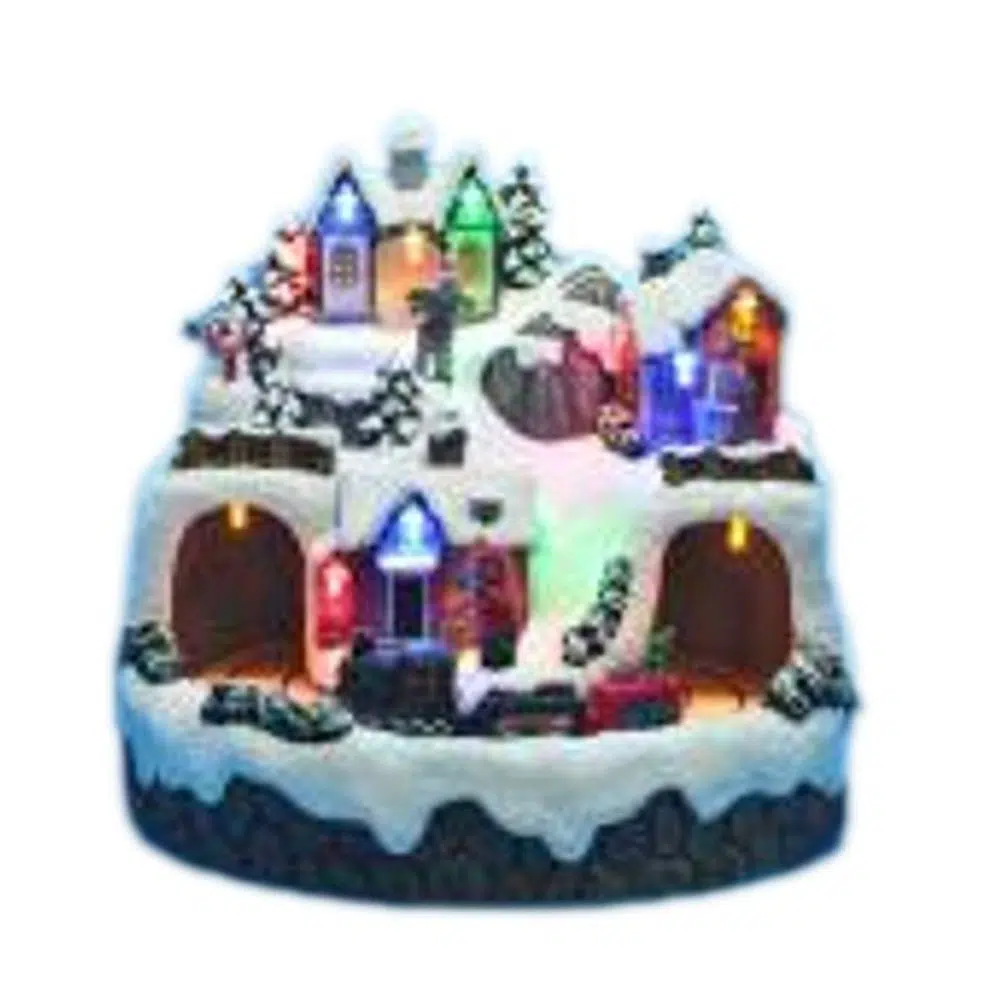 760401_001 Cozy, novogodišnje selo, LED, veliko - Image 1