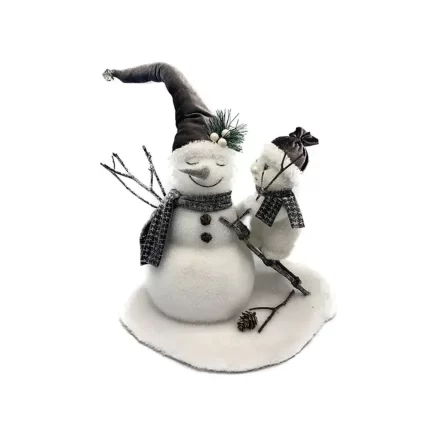 Joy, novogodišnja dekoracija, Snješko Bijelić, 48cm
