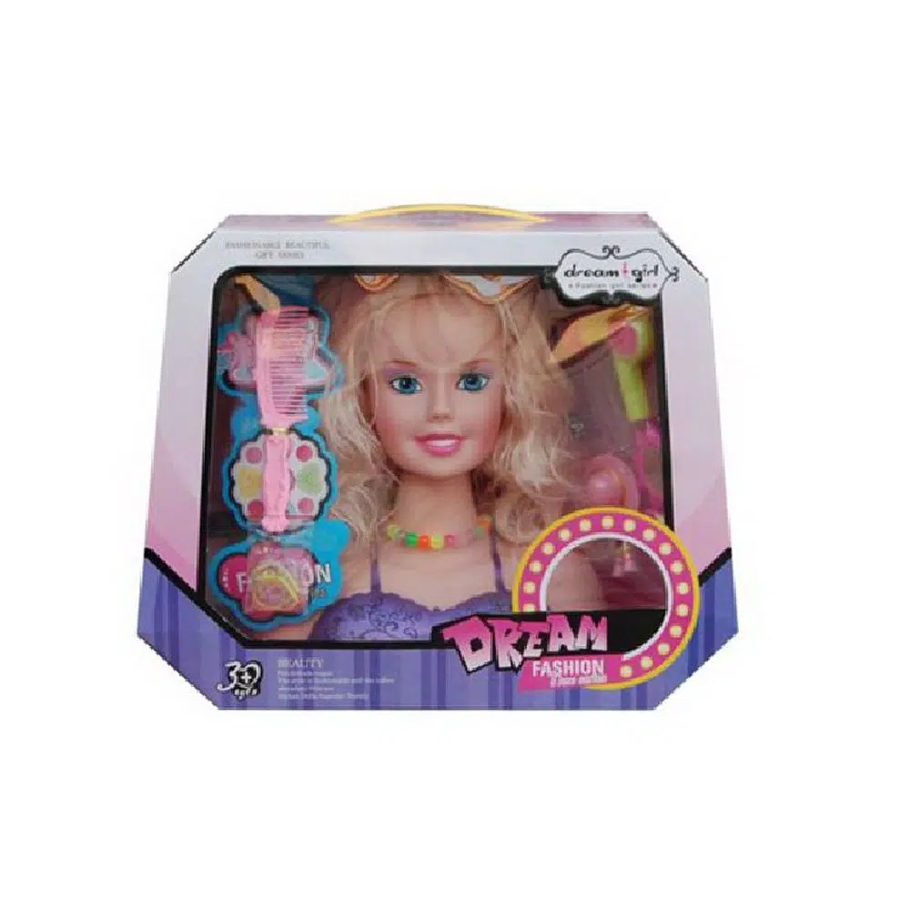 858029_001 Boneca, lutka, model za friziranje, 8803-3, Dream fashion - Image 1
