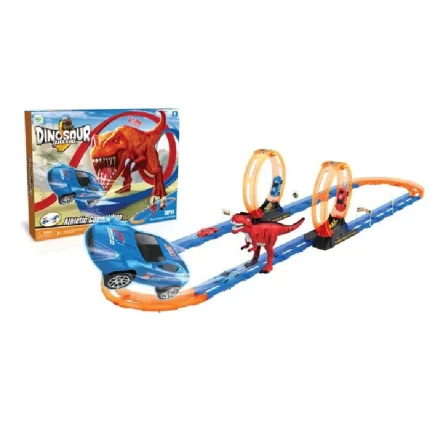 Speed, igračka, auto staza, dinosaurus