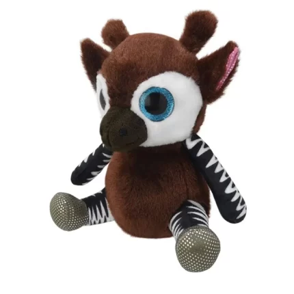 Orbys M, plišana igračka, okapi žirafa, 15cm