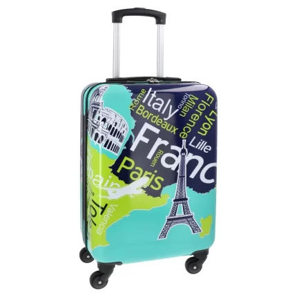 Tivoli, kofer, ABS, gradovi, mint, 20  inch