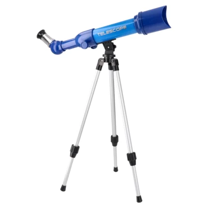 Astronomy, teleskop, 80x, 3 optička stakla, plavi