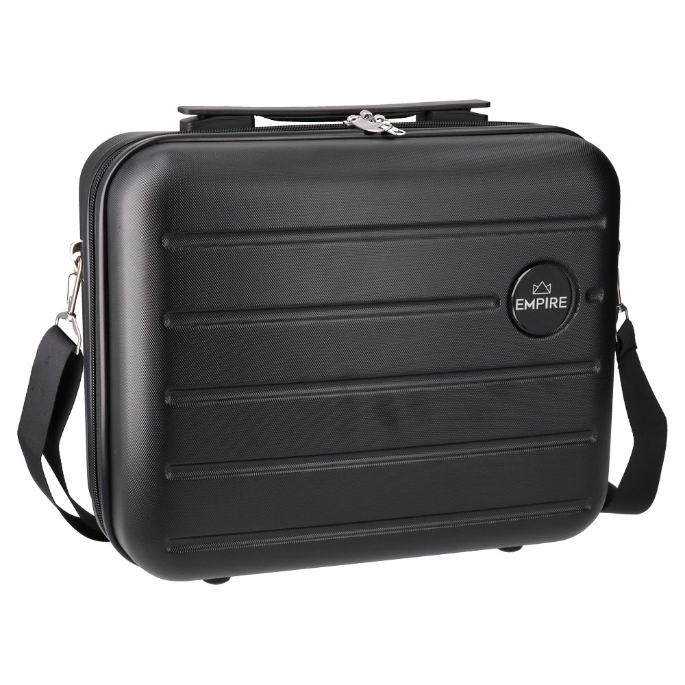 110305_001 Marseille, neseser, ABS, crna, 14 inch - Image 1