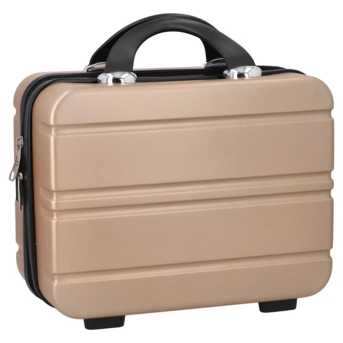 Braga, neseser, ABS, zlato, 14 inch - Image 1