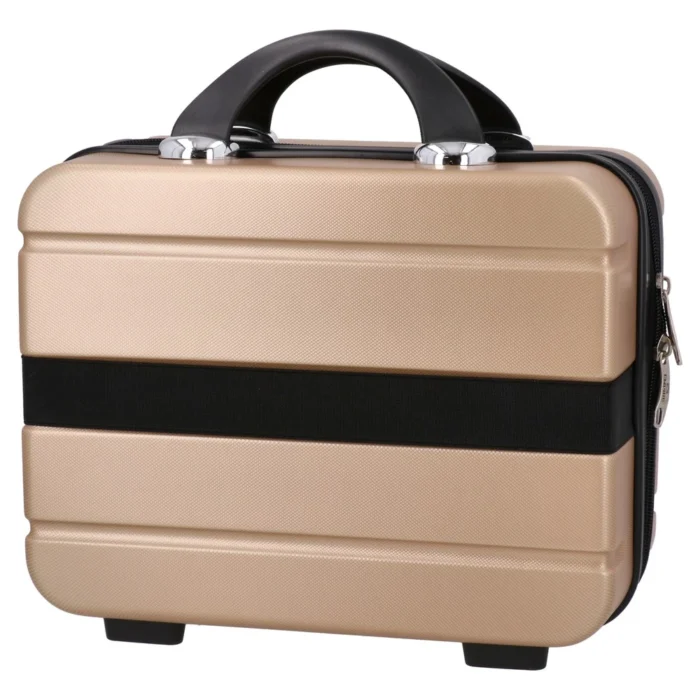 Braga, neseser, ABS, zlato, 14 inch - Image 2