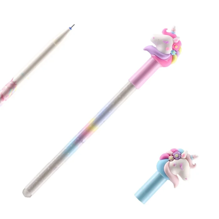 Mistic, izbrisiva gel olovka, plava, 0.5mm, Magic unicorn - Image 1