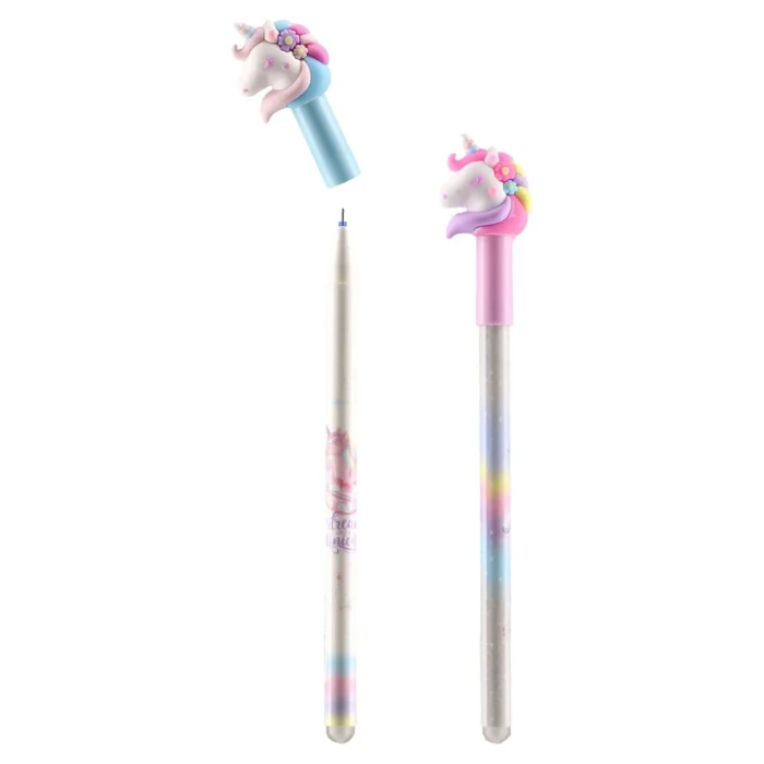 Mistic, izbrisiva gel olovka, plava, 0.5mm, Magic unicorn - Image 3