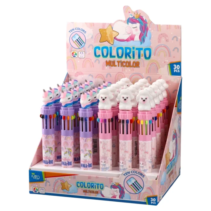 Colorito, hemijska olovka, višebojka, Dream animals - Image 2