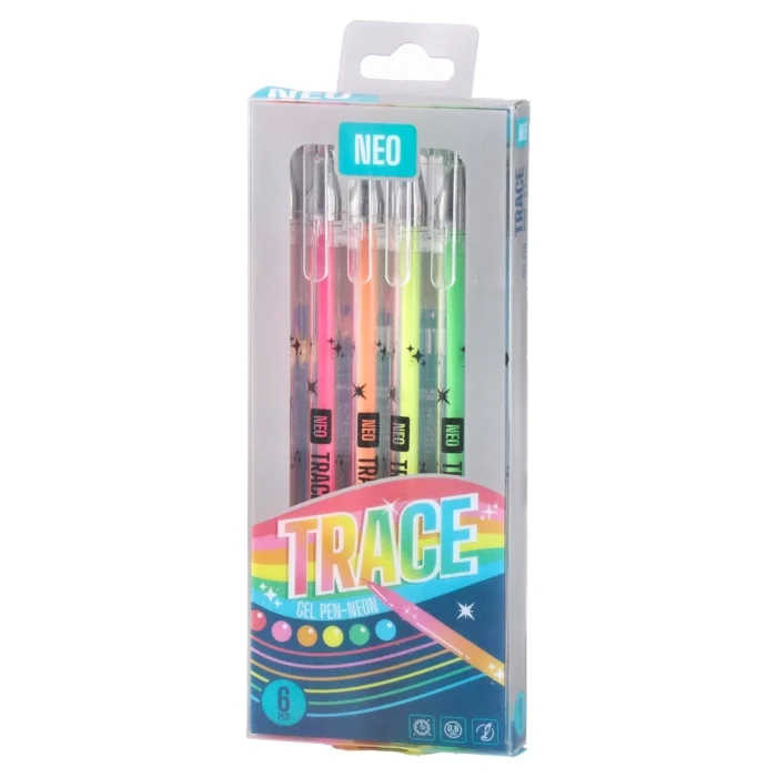 Trace, gel olovka, neon, 0.6mm, 6K - Image 1