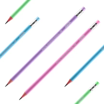 Pastel, grafitna olovka sa gumicom, HB
