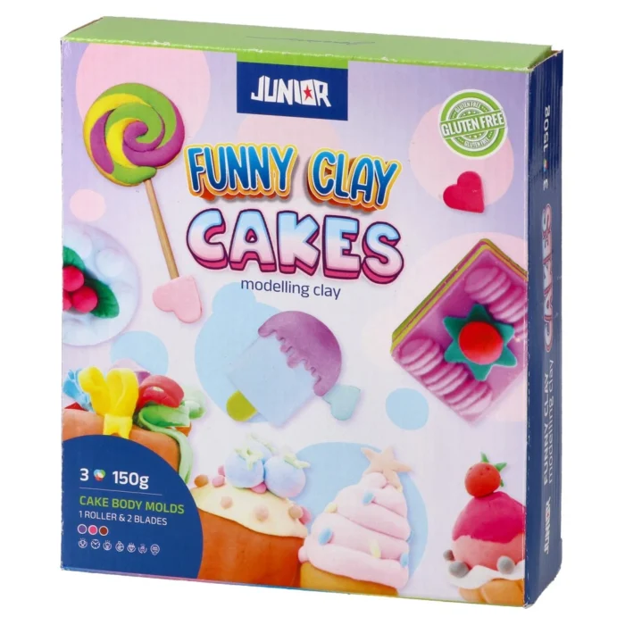 Clay, masa za oblikovanje sa kalupima, miks, cakes - Image 1