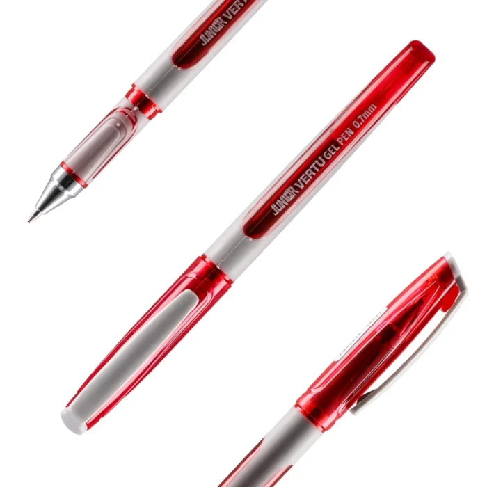 Vertu, gel olovka, crvena, 0,7mm - Image 1